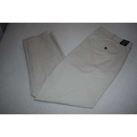 J Crew Pants Mercantile Straight Mens Size 40 x 32 Flex Fit Khakis Chinos  NEW - Picture 1 of 7